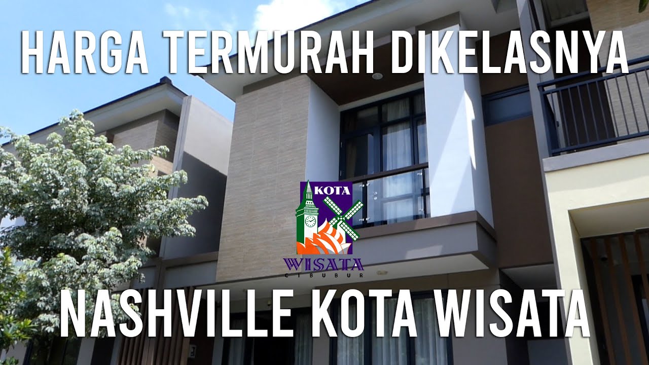 RUMAH ESTETIK HARGA 1M-AN! - Nashville Kota Wisata Cibubur