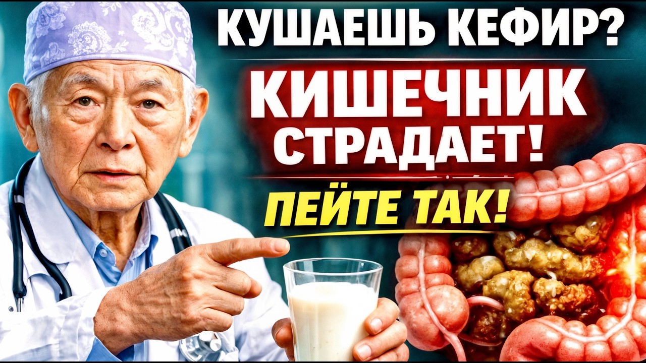 КЕФИР ВОССТАНОВИТ МИКРОФЛОРУ ЗА 10 ДНЕЙ, ЕСЛИ ПИТЬ ТАК / ТОЧНАЯ СХЕМА ПРИЁМА
