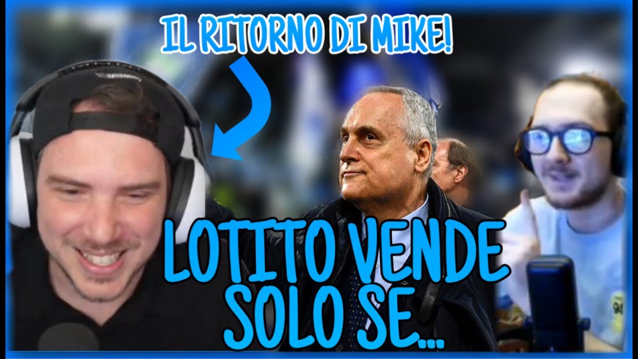 ADESSO PARLA MIKESHOWSHA: "Il MODO affinché LOTITO VENDA è SOLO QUESTO..." - JUST LAZIO 