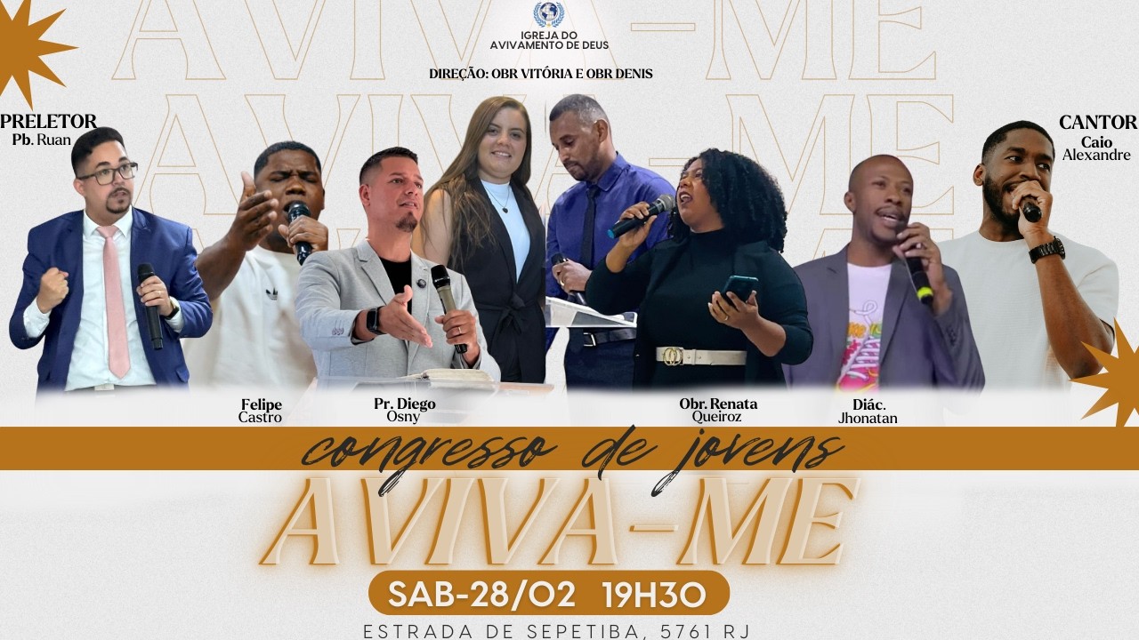 1 CONGRESSO DE JOVENS 2026 - AVIVA-ME - 28/02/2026