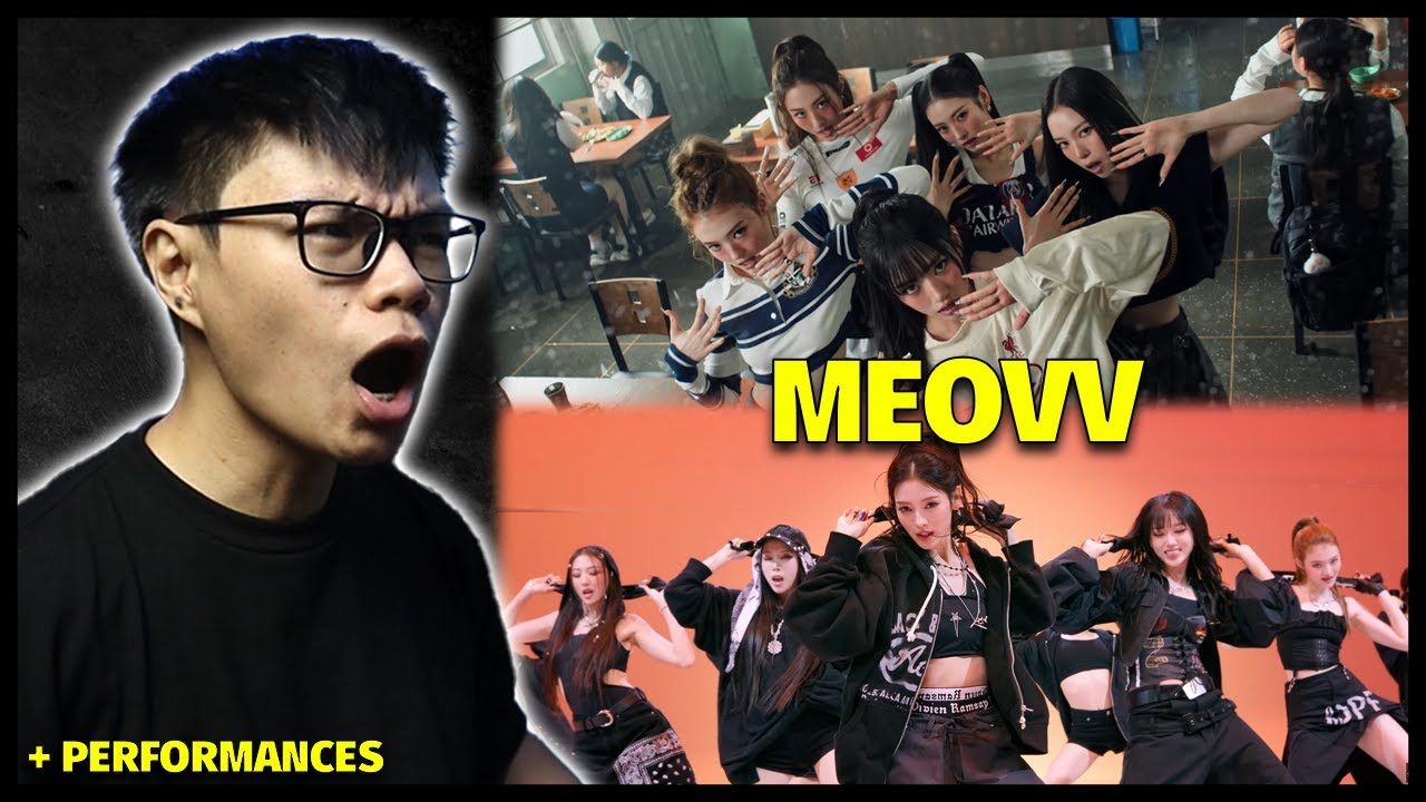 HEAVENLY | MEOVV Burning Up + Реакция на выступления