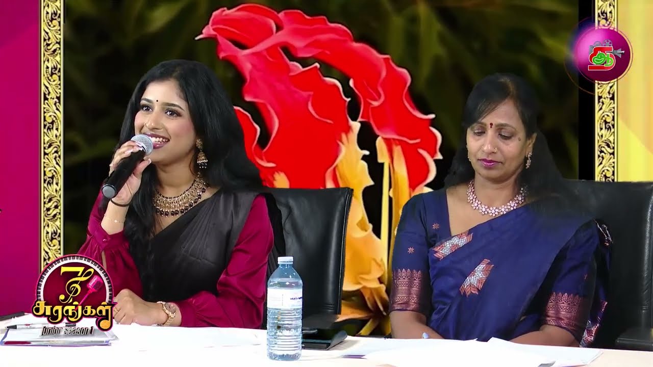 Sujaniththa | Ezhu Surankal  Singer is a  Tamil-language reality television singing competition.