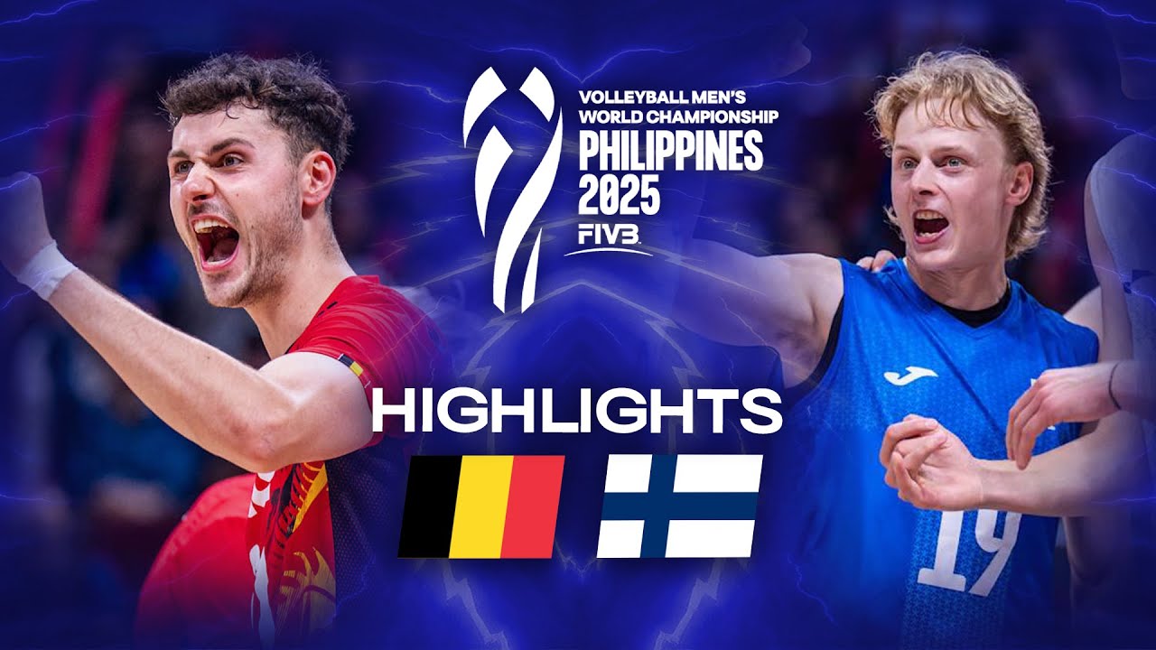 Belgium 🇧🇪 vs. Finland 🇫🇮 - Highlights | Men's World Championships 2025
