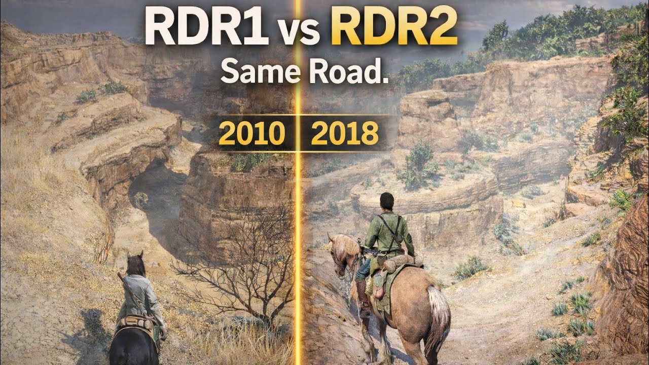 New Austin Then vs Now — RDR1 vs RDR2