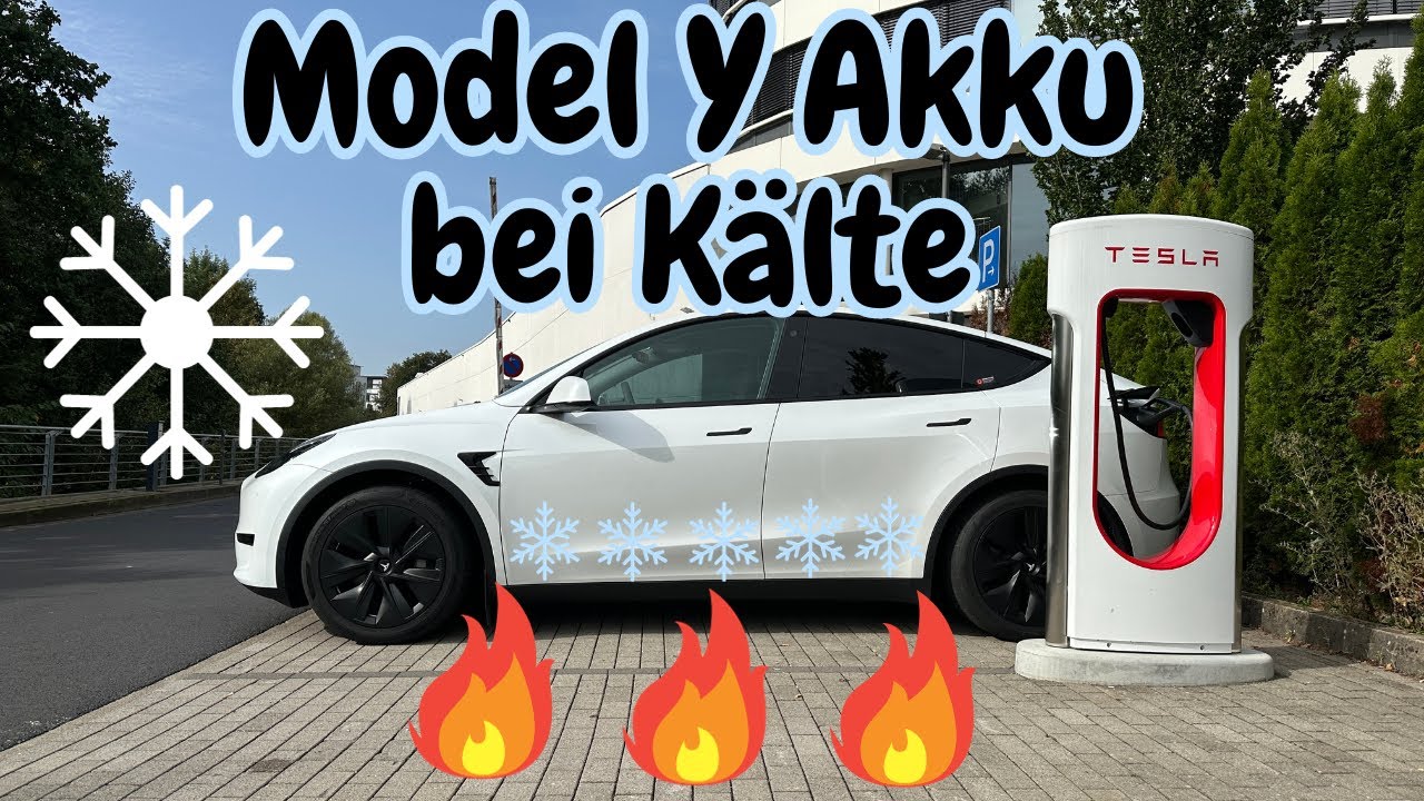 Akku- Vorkonditionierung und Ladetemperatur beim Model Y SR (LFP- Akku)