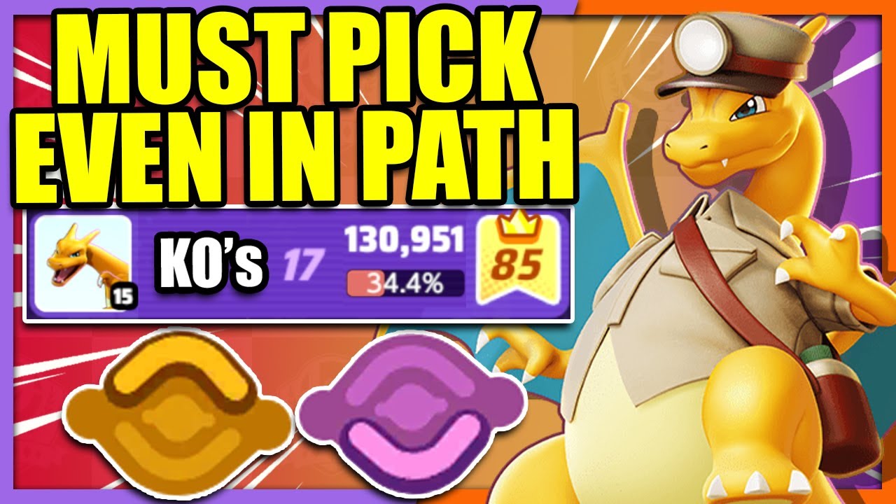 CHARIZARD is a MUST PICK even in PATH | Pokemon Unite