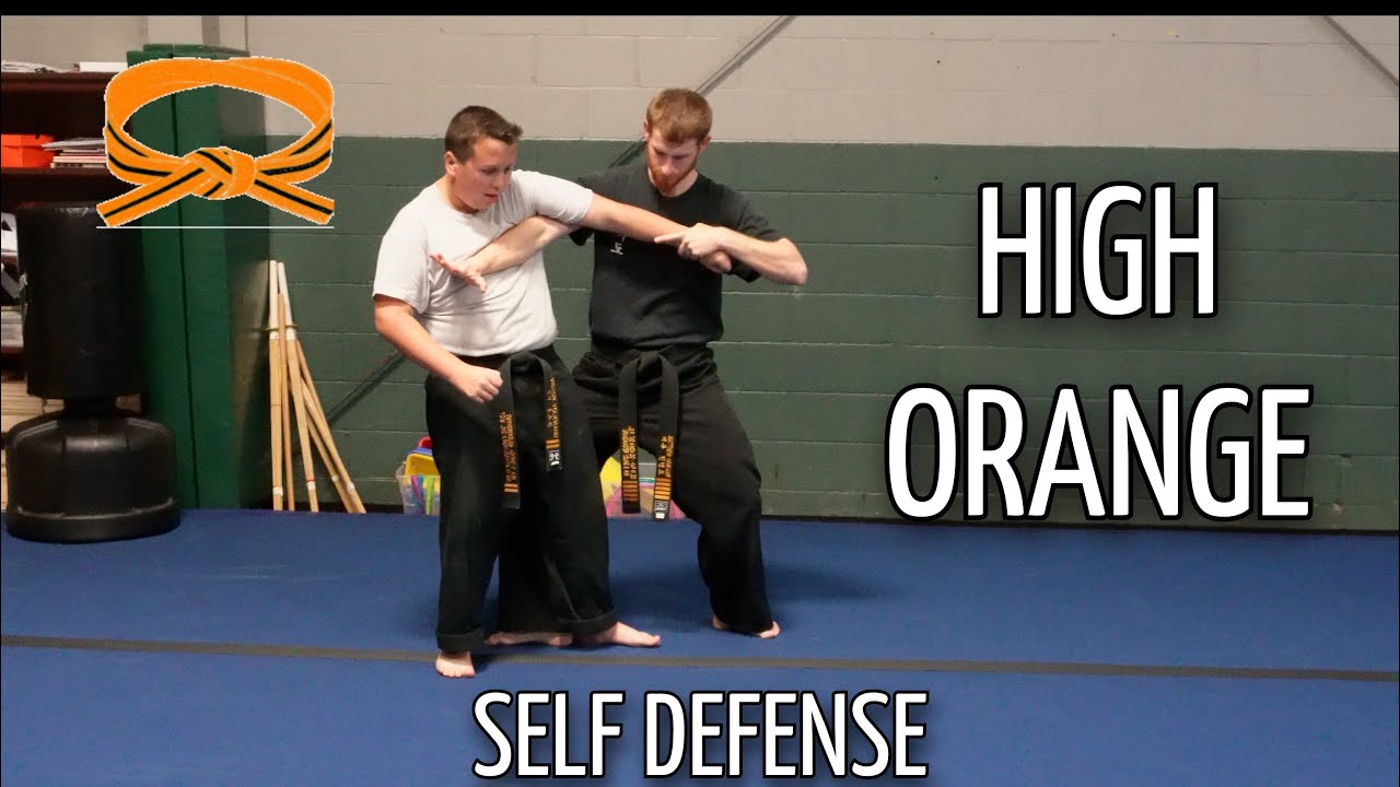 High Orange Belt Self Defense - Joong Do Ryu Hapkido