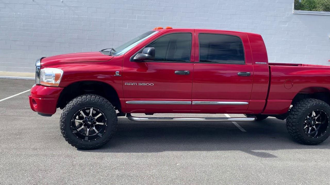 2006 Dodge Ram 3500 mega cab Laramie 5.9 Cummins diesel.