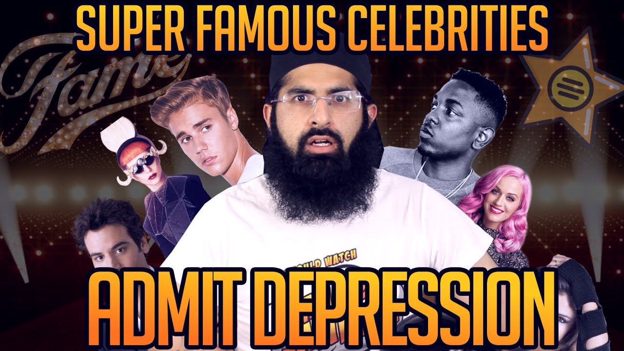 SUPER FAMOUS CELEBRITIES ADMIT DEPRESSION