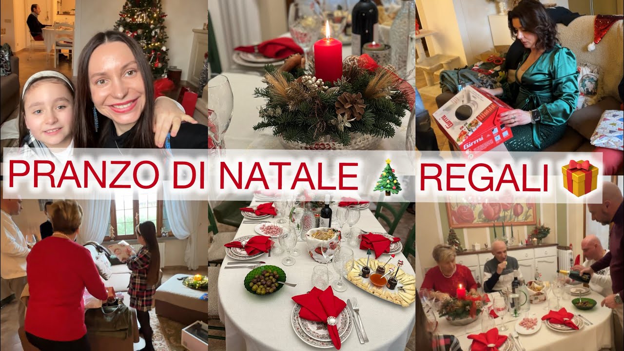 Pranzo di NATALE a casa della mia cognata 🎄♥️