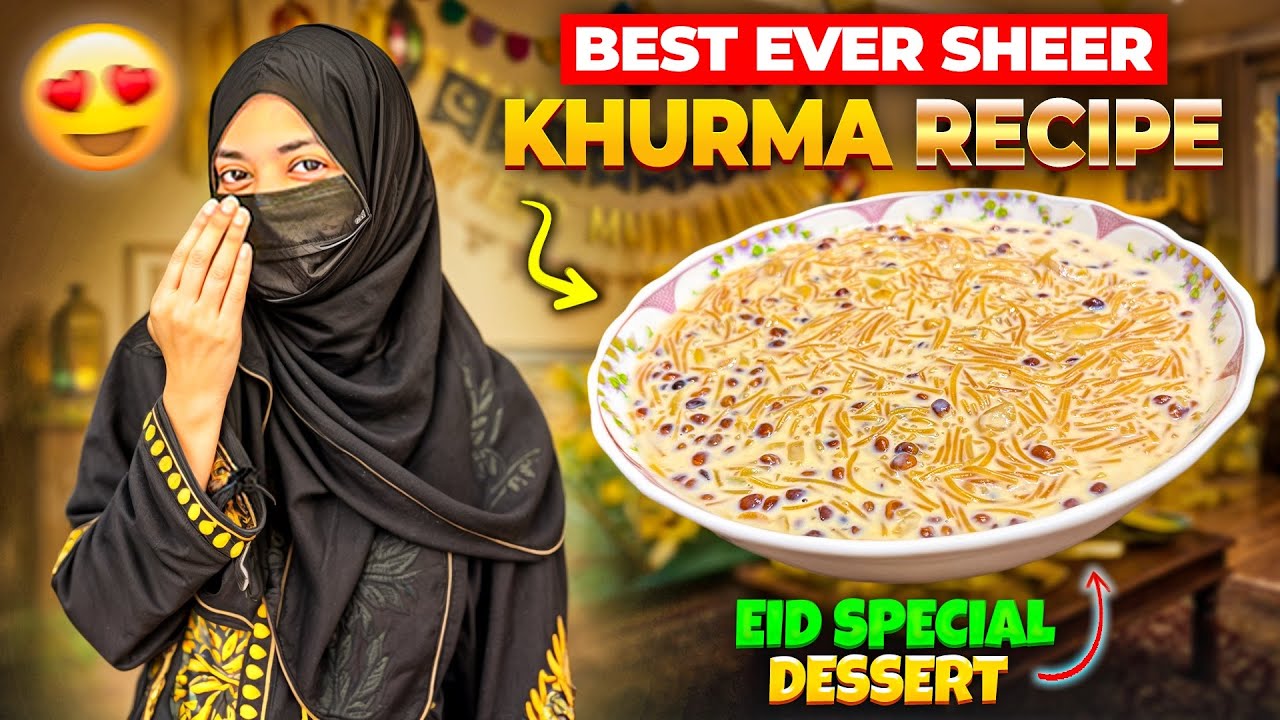 Best Ever Sheer Khurma Recipe😍 | Eid Special Dessert❤️| Uzma’s Kitchen 
