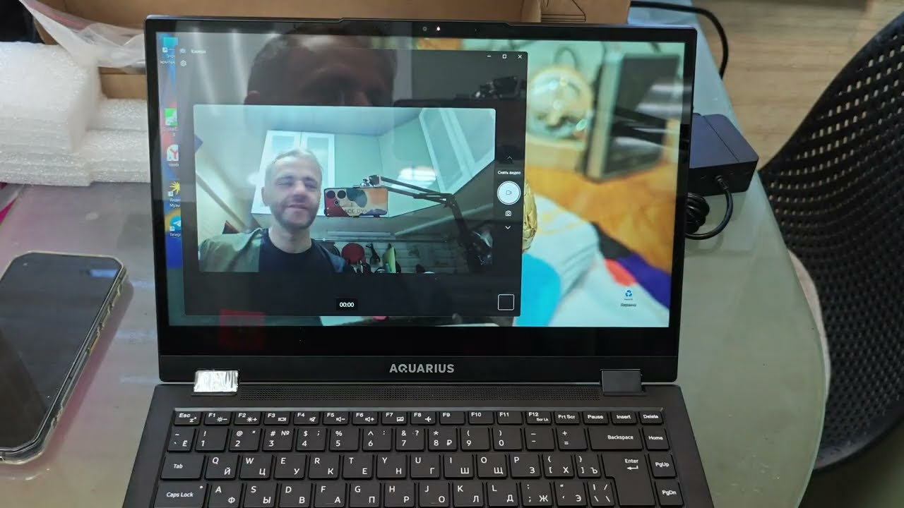 Сенсорный Ноутбук - трансформер AQUARIUS CMP NS483 WIN11Pro исполнение 2