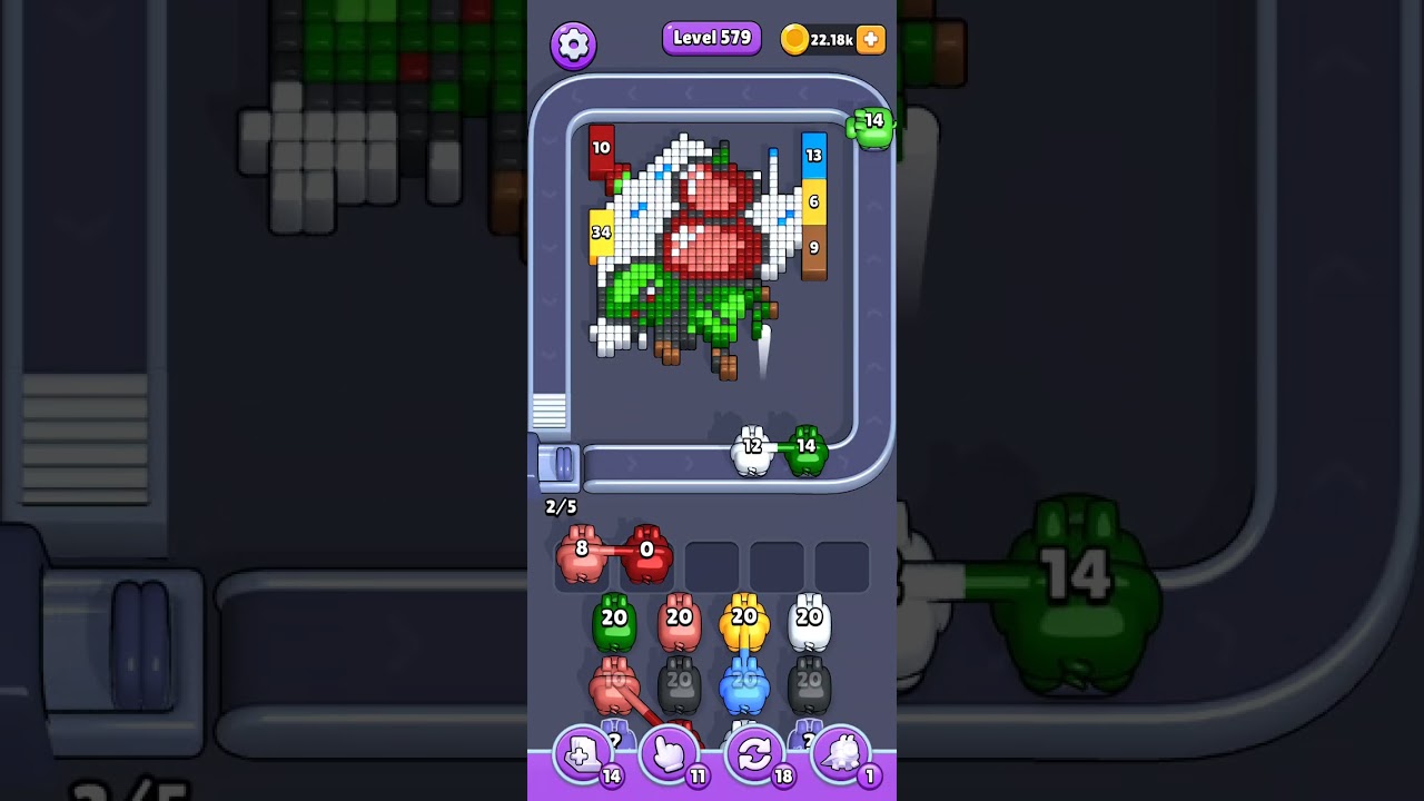 Pixel Flow level 579