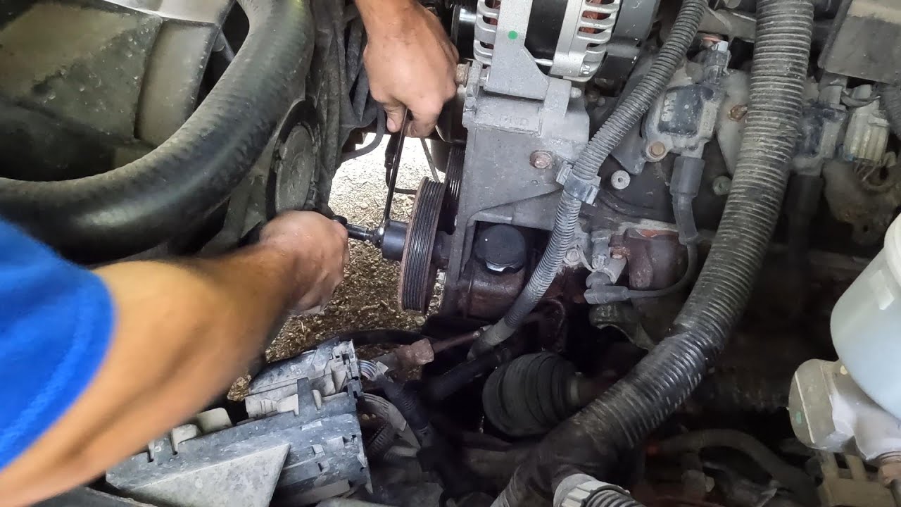 Power Steering Pump Replacement on 09 Suburban