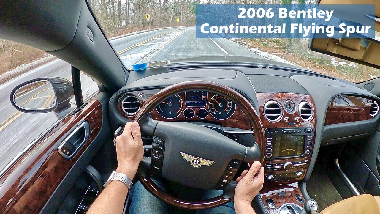 POV Drive (HD 4K) - 2006 Bentley Continental Flying Spur W12
