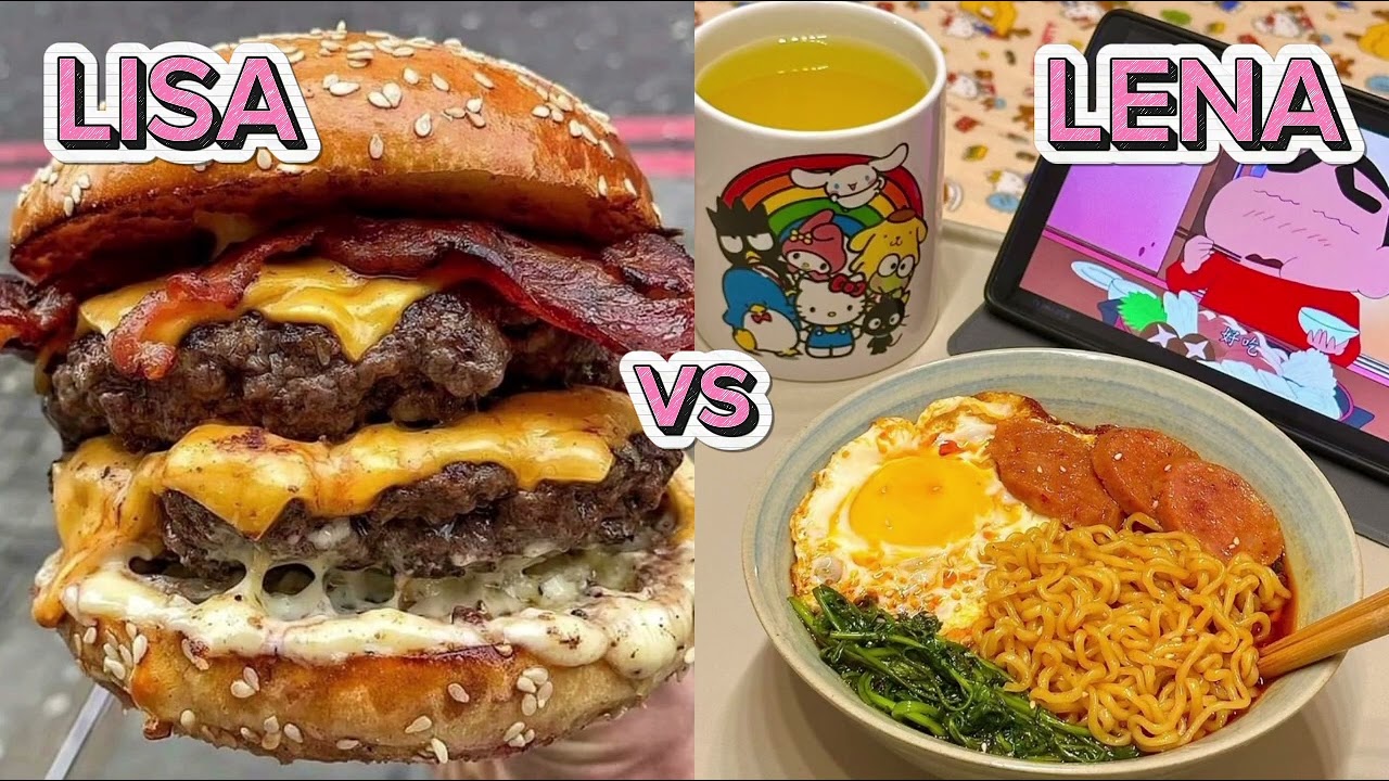 Lisa or lena? Random cute kawaii edition (food edition)