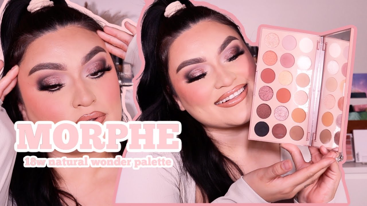 LO NUEVO DE MORPHE 18W NATURAL WONDER PALETTE TUTORIAL