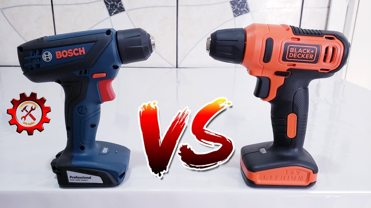 Bosch Smart 1000 Vs Black And Decker LD12SP (Veja qual o melhor custo beneficio) Sorteio duplo
