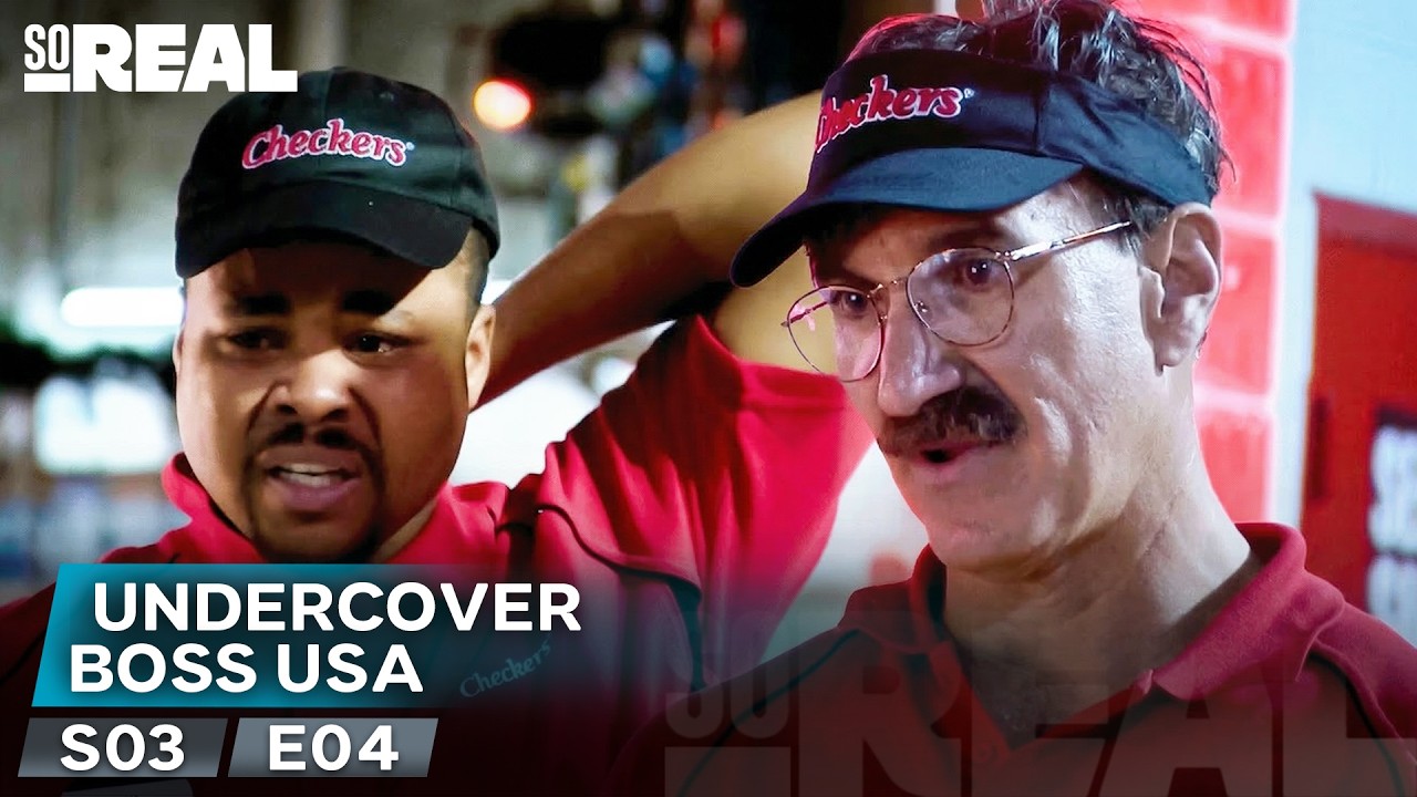 Checkers & Rally's CEO Goes Undercover | FULL EPISODE | S3 E4 | Undercover Boss USA | So... Real