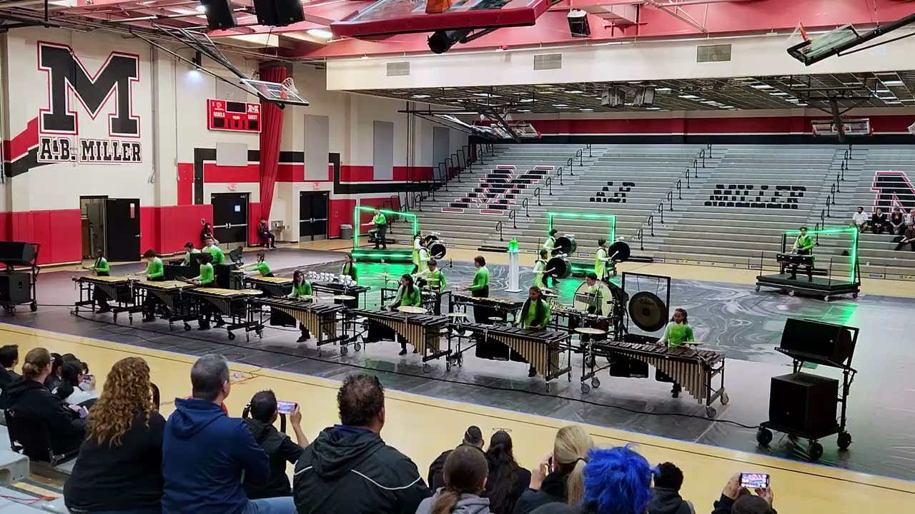 Coney High School indoor percussion 3/1/2025