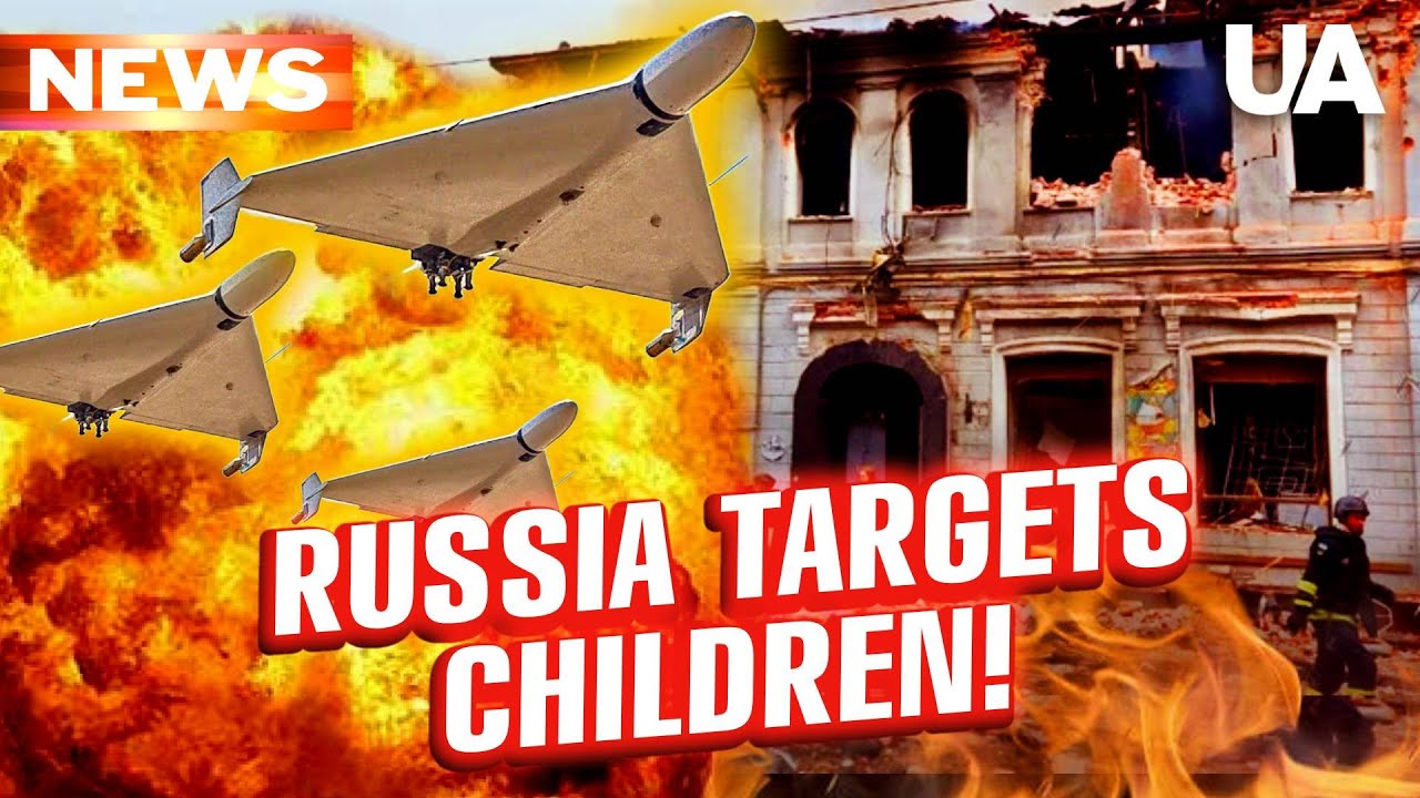 HORROR! Russia attacks a KINDERGARTEN! The Kremlin's terror knows no bounds!