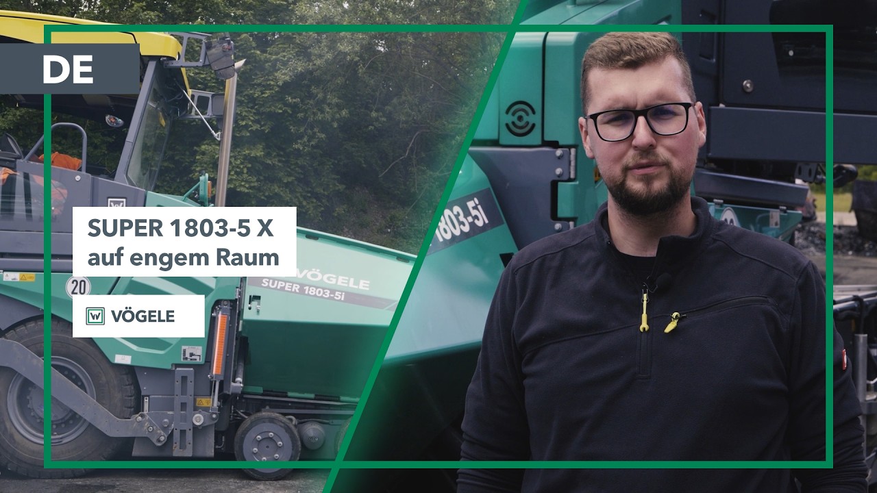 V&Ouml;GELE SUPER 1803-5 X im Einsatz | Wendiger Radfertiger auf komplexer Fl&auml;che