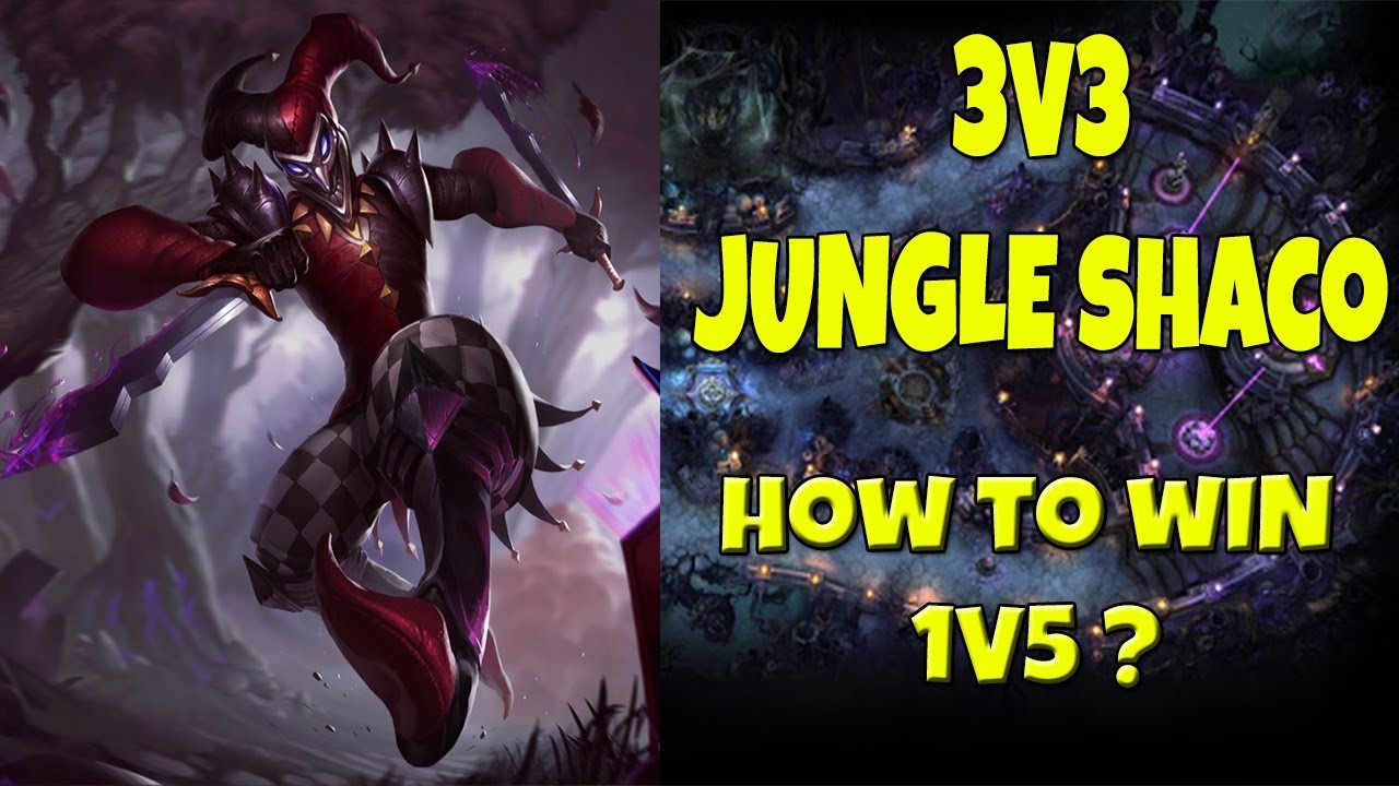 3v3 Twisted Treeline Guide #2  : JUNGLE SHACO (TR)