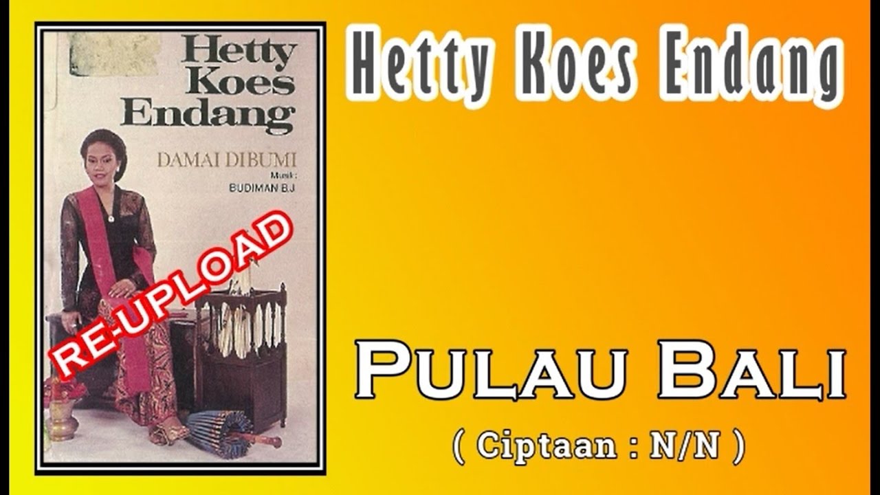 PULAU BALI - Hetty Koes Endang (Album Damai Di Bumi)