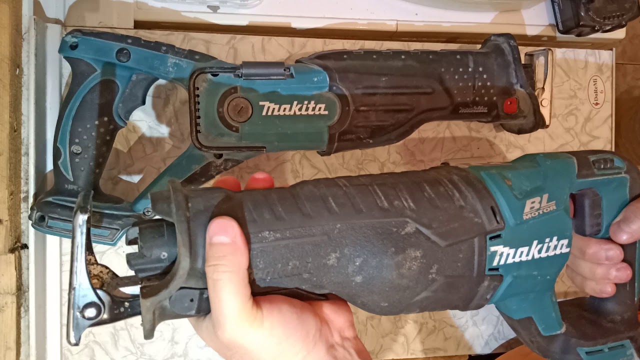 Сабельные пилы Makita DJR187Z  и Makita DJR181Z