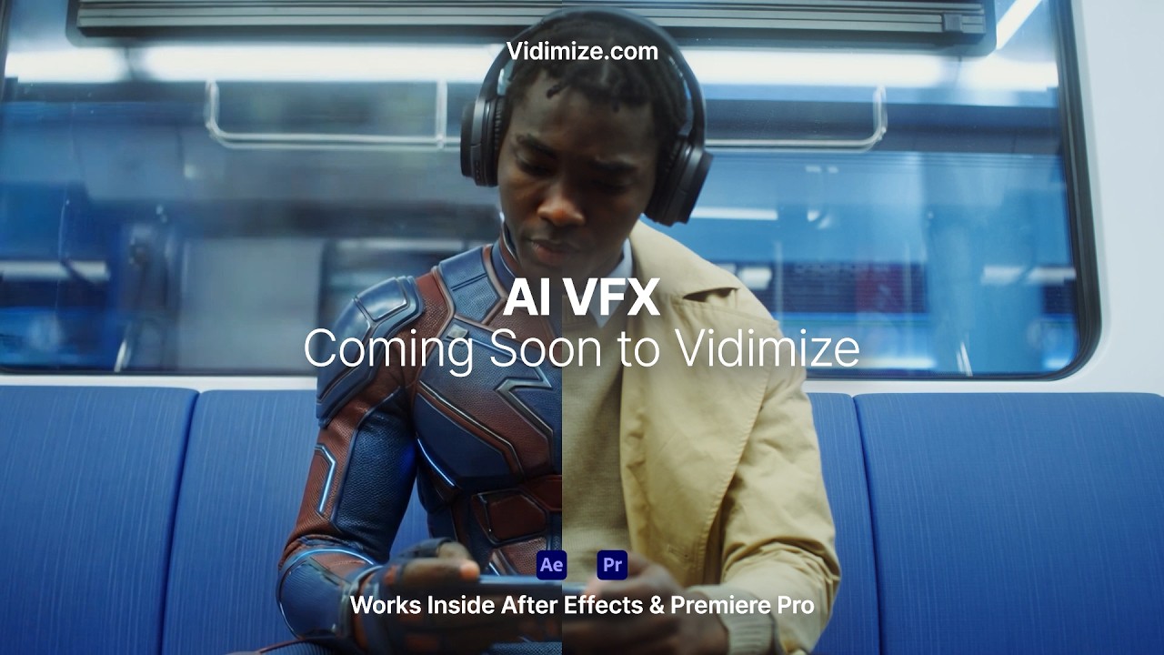 AI VFX is here. Coming soon to Vidimize.