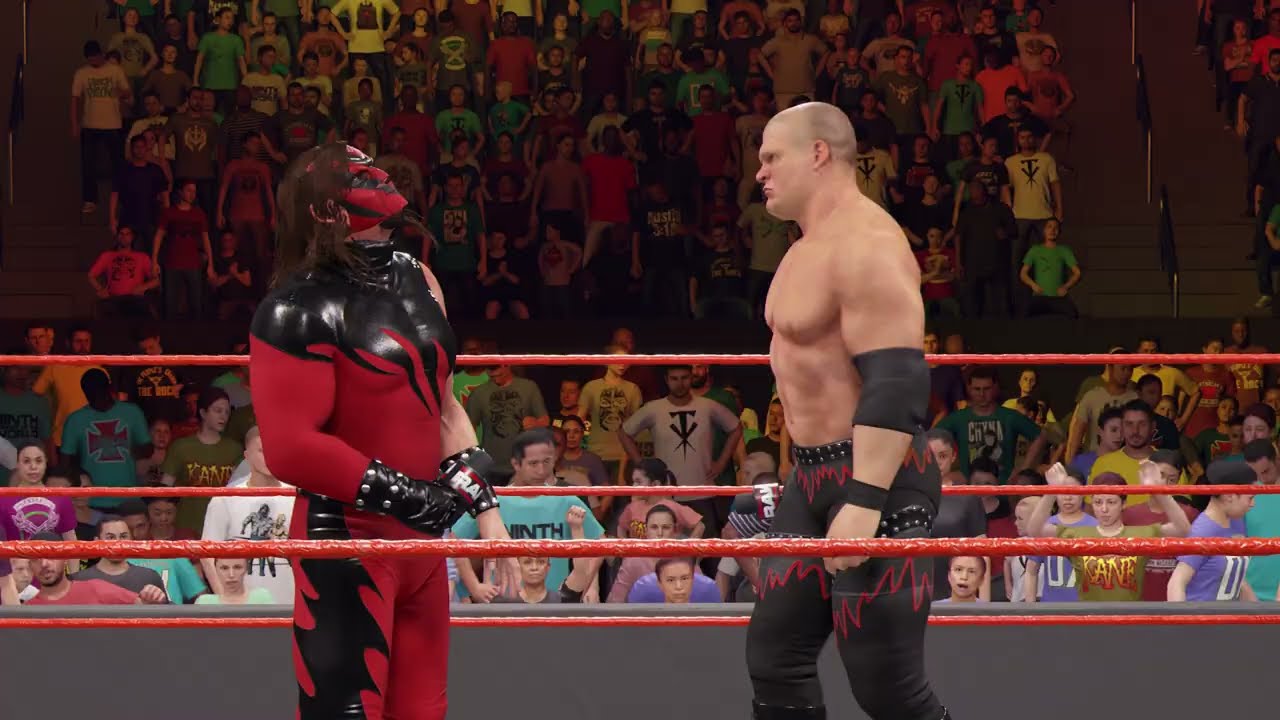 WWE 2K25 Universe Kane Meets Imposter Kane