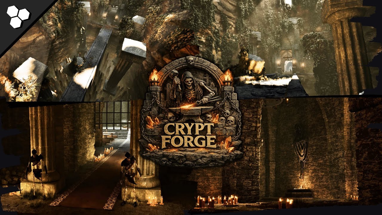 CryptForge: Modular Dungeon & Crypt Building Kit