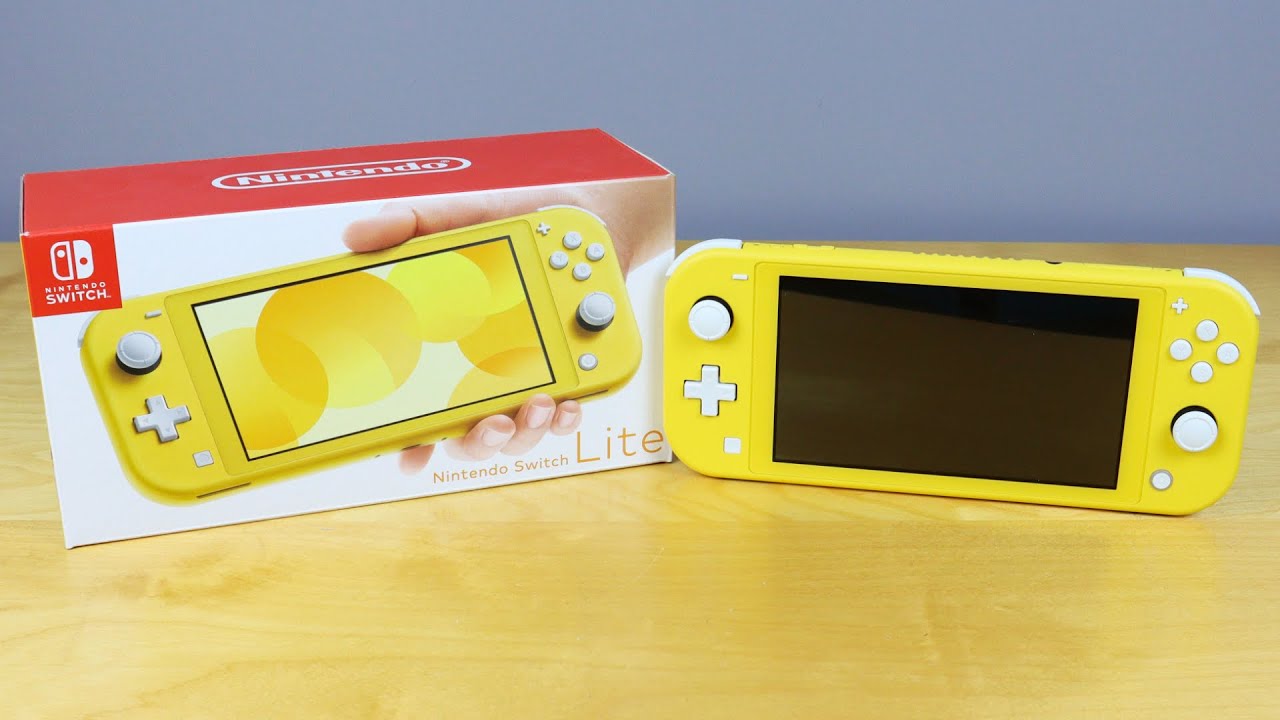 Nintendo Switch Lite Unboxing