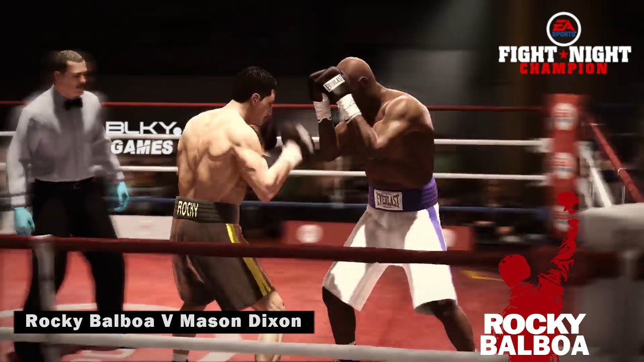 The Rocky Saga - Rocky Balboa vs Mason Dixon (Rocky Balboa) Fight Night Champions