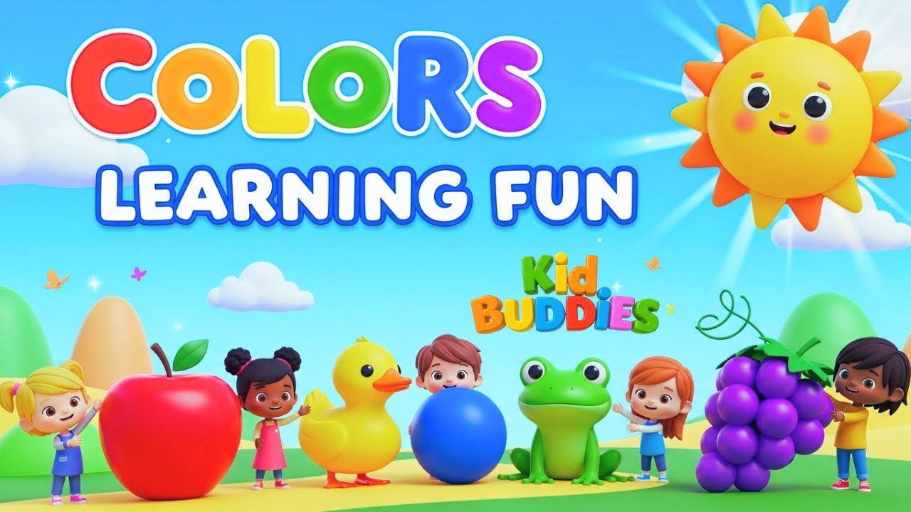 Learn Colors FAST with Our Fun Colors Song For Kids | Nursery Rhymes