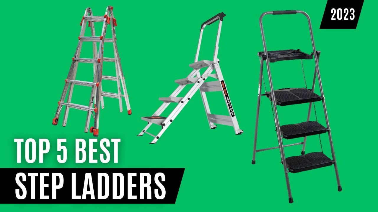 The Top 5 Best Step Ladders On 2023 || Step Ladder Under $100