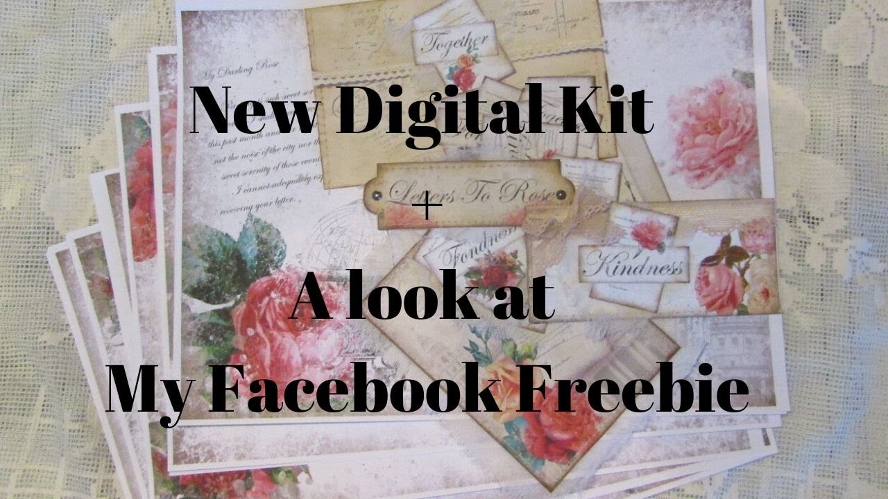 New Digital Kit + A Look at My Facebook Freebie
