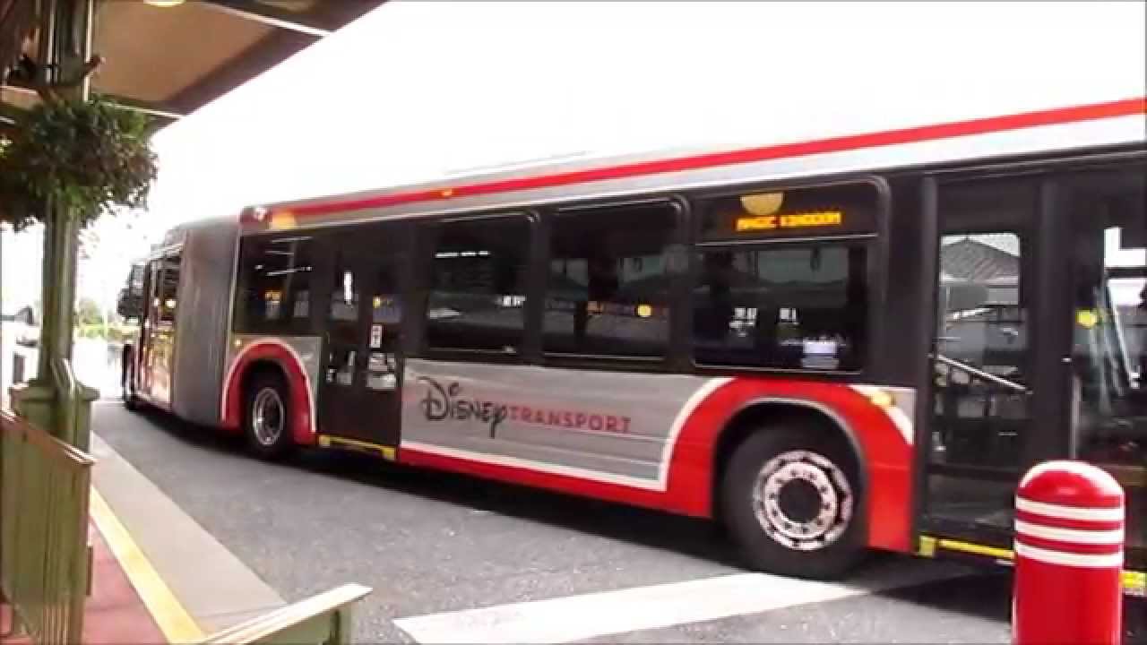 Inside Walt Disney World's New Articulated Bus