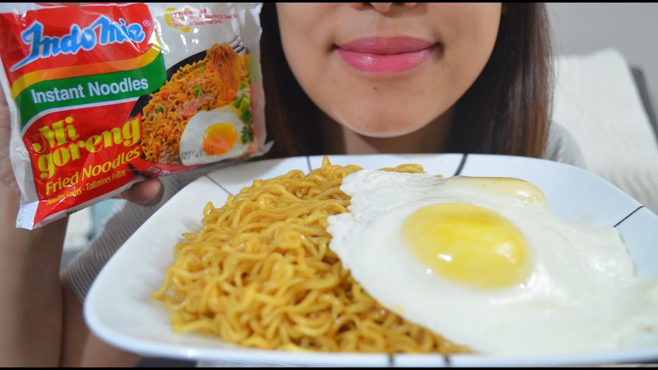 ASMR: Mi Goreng Fried Noodles ^_^ Eating Sounds