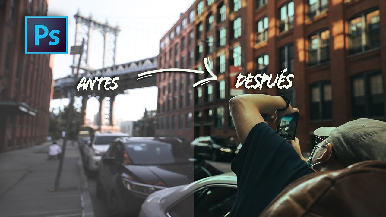 C&oacute;mo crear un look cinematogr&aacute;fico, R&Aacute;PIDO! 7 Pasos en 60 segundos | #Photoshop