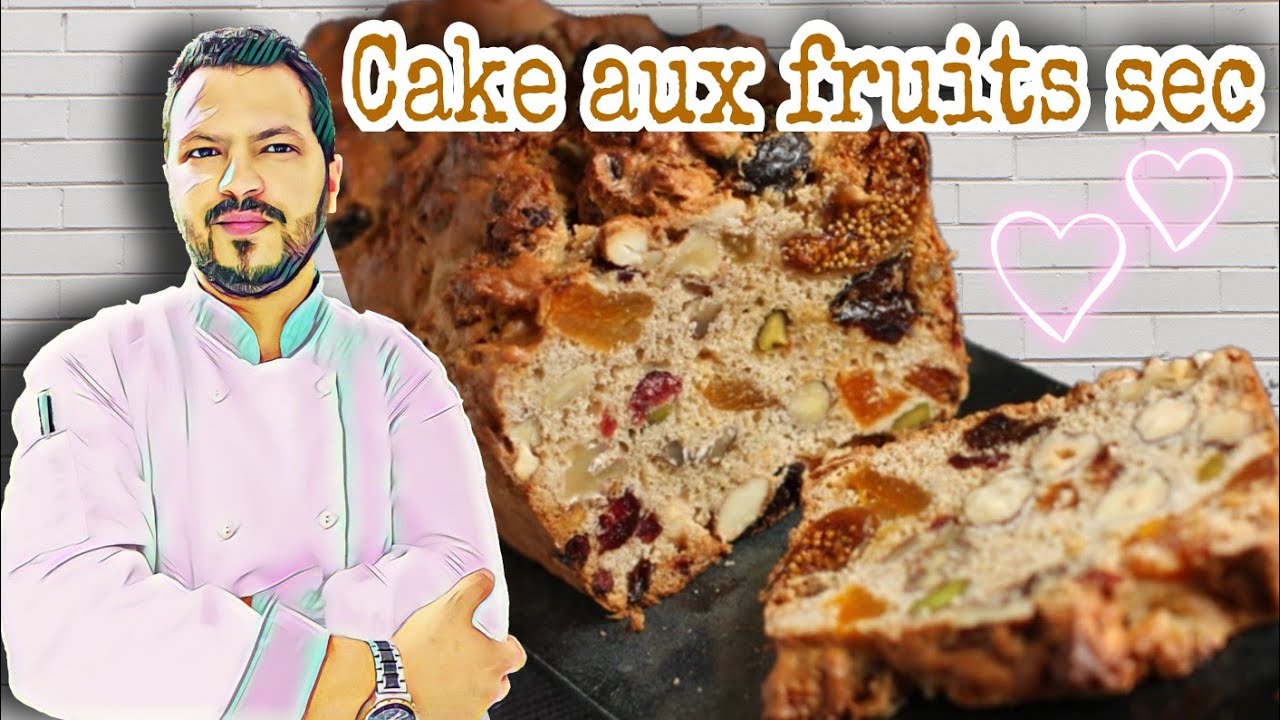 Cake aux fruits secs ‼️ كيكة بالفواكه الجافة