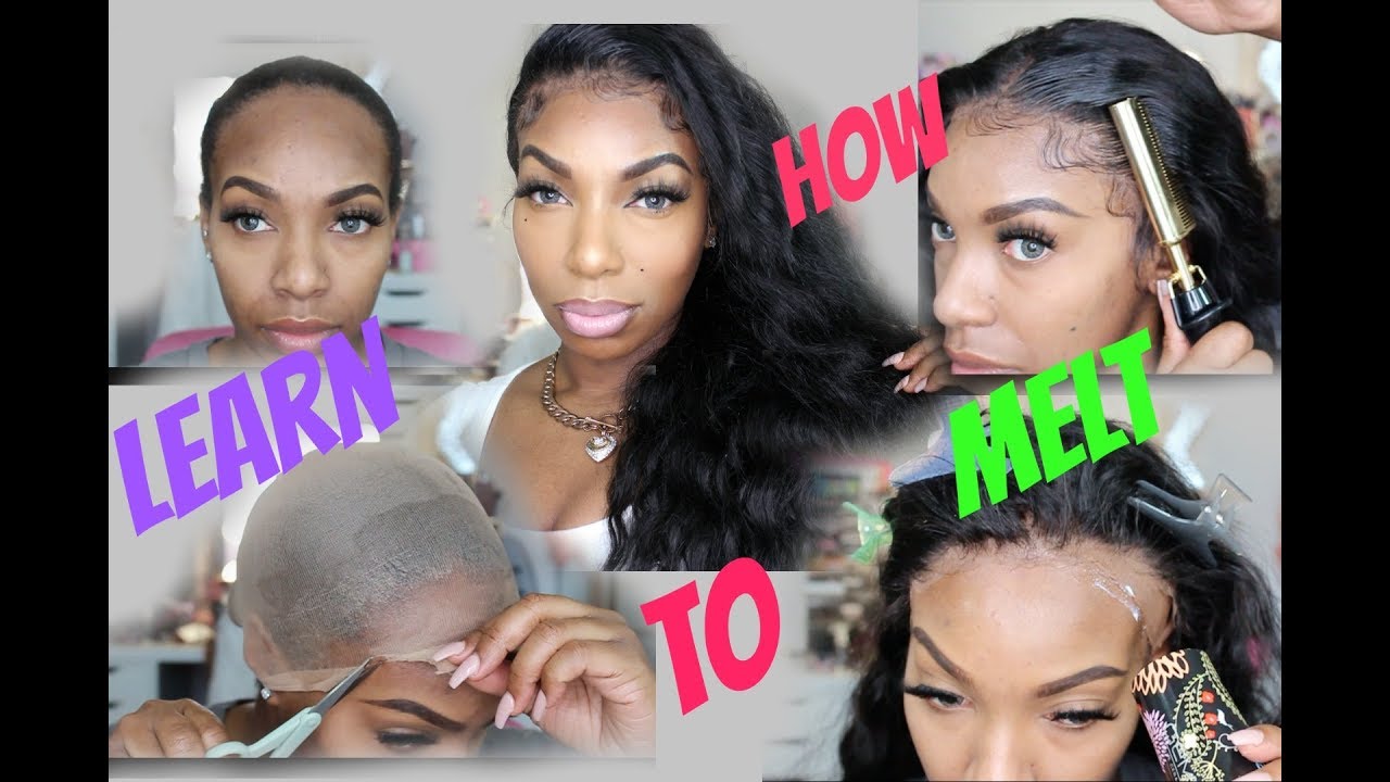 Melt that Lace| Flawless Stocking Cap Method Install + Lace Glue w/Baby Hairs| KennySweets