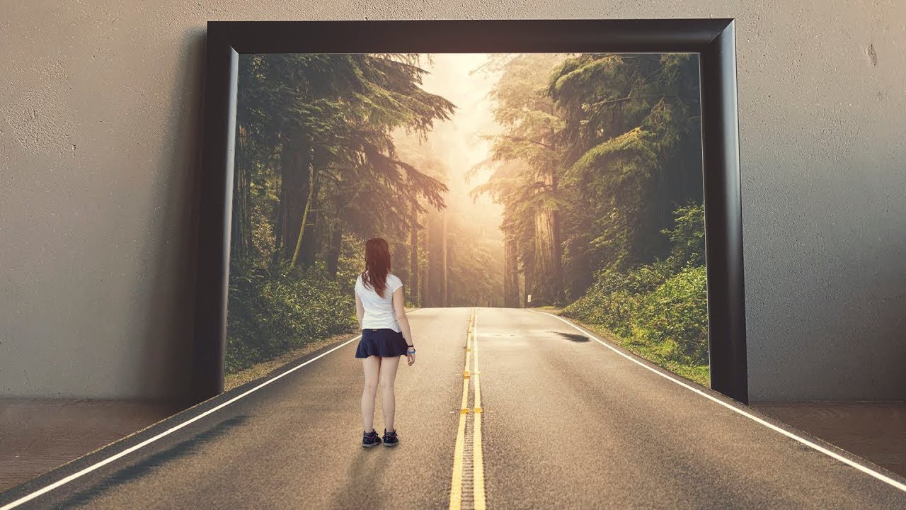 Efecto 3D Fuera del Marco Photoshop Tutorial