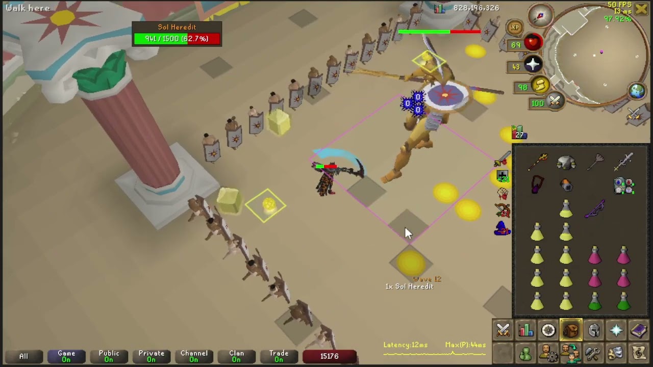 Sol Heredit colosseum boss