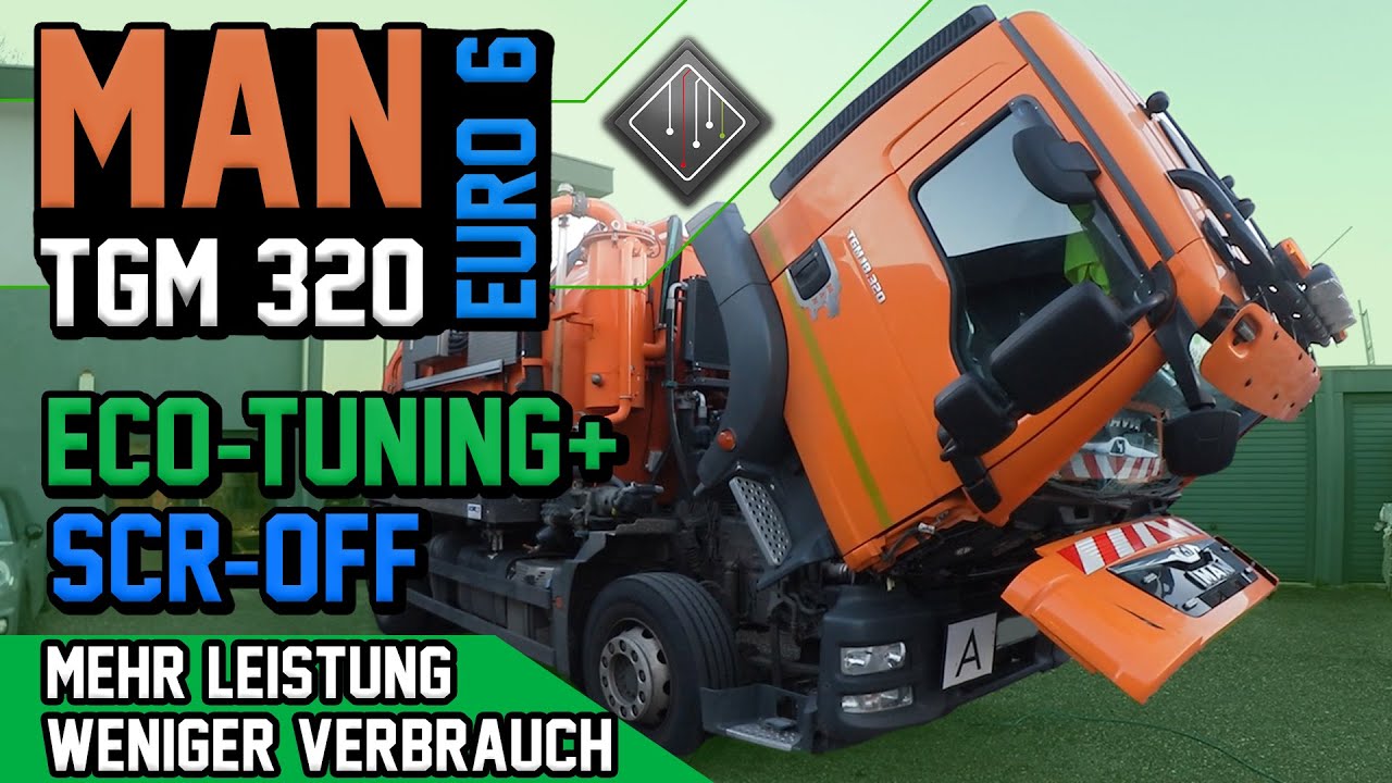 LKW Leistungssteigerung f&uuml;r den Export? | MAN TGM 18.320 | ECO-TUNING | SCR-OFF | mcchip-dkr