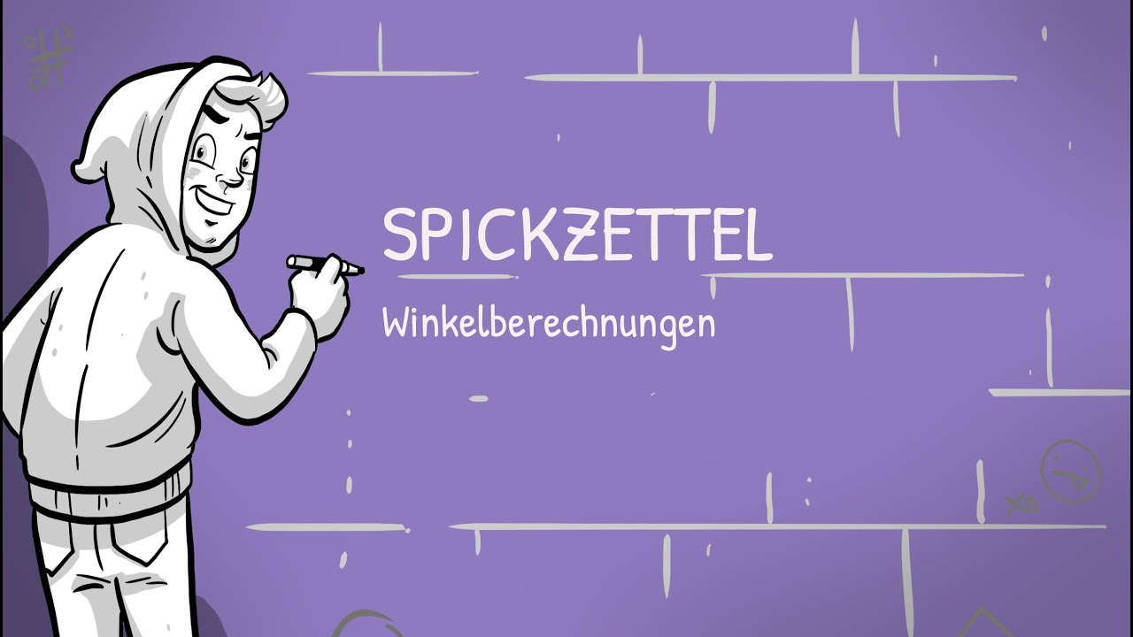 Winkelberechnungen - SPICKZETTEL