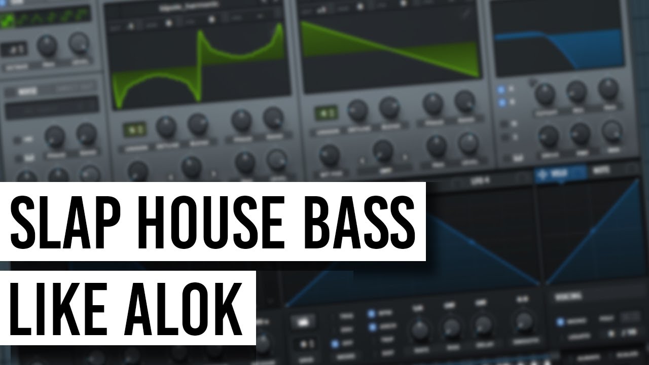 How To Make a Slap House BASS Like Alok in Serum | Sound Design Tutorial