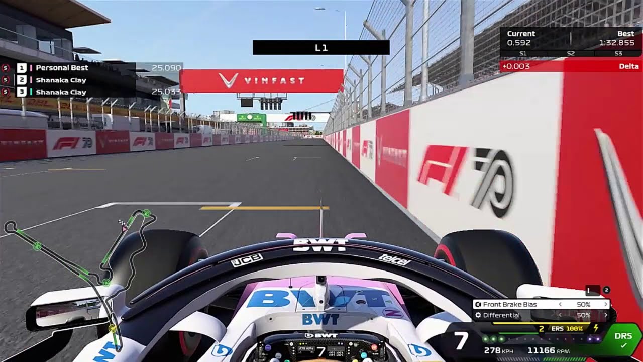 F1 2020 Vietnam Hotlap 1:32.719 (Racing Point)