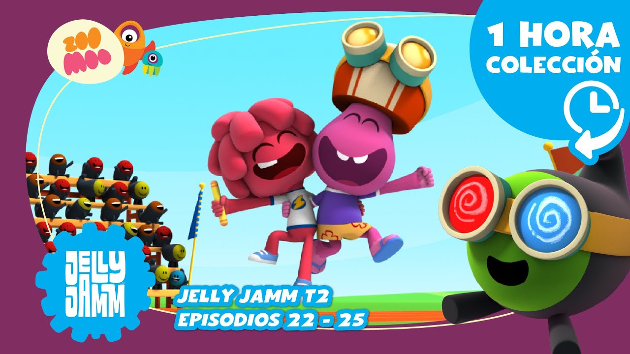 Jelly Jamm Latino América - 1 Hora de Jelly Jamm  T2  Eps 22-25 completos en latino @jellyjammlatino