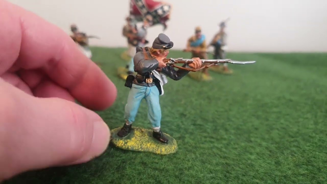 Conte  Collectibles Confederate Set 1 Painted